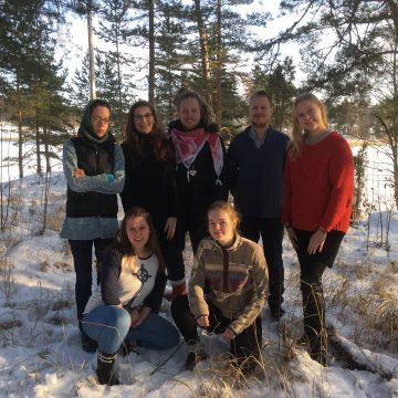 Kuvassa vuoden 2018 tiimiläiset.