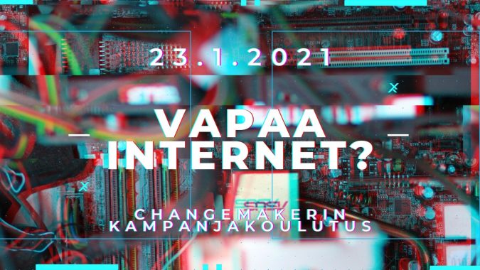 Vapaa internet? -tapahtuman kansikuva