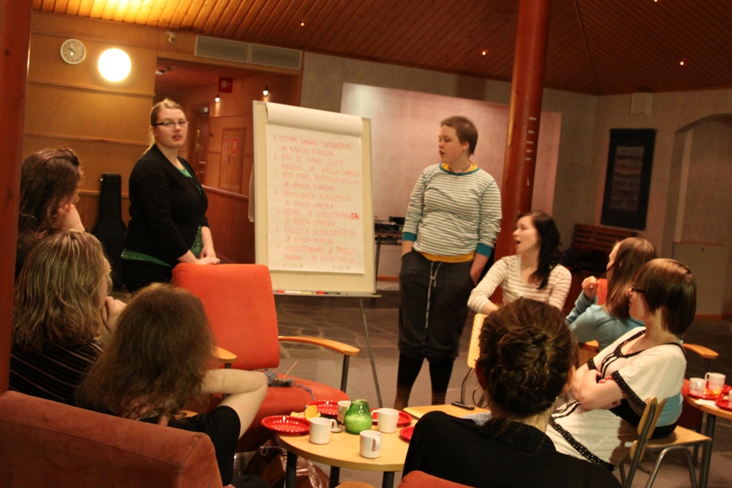 Changemaker-viikonloppu Rautavaaralla 8.-10.4.2011