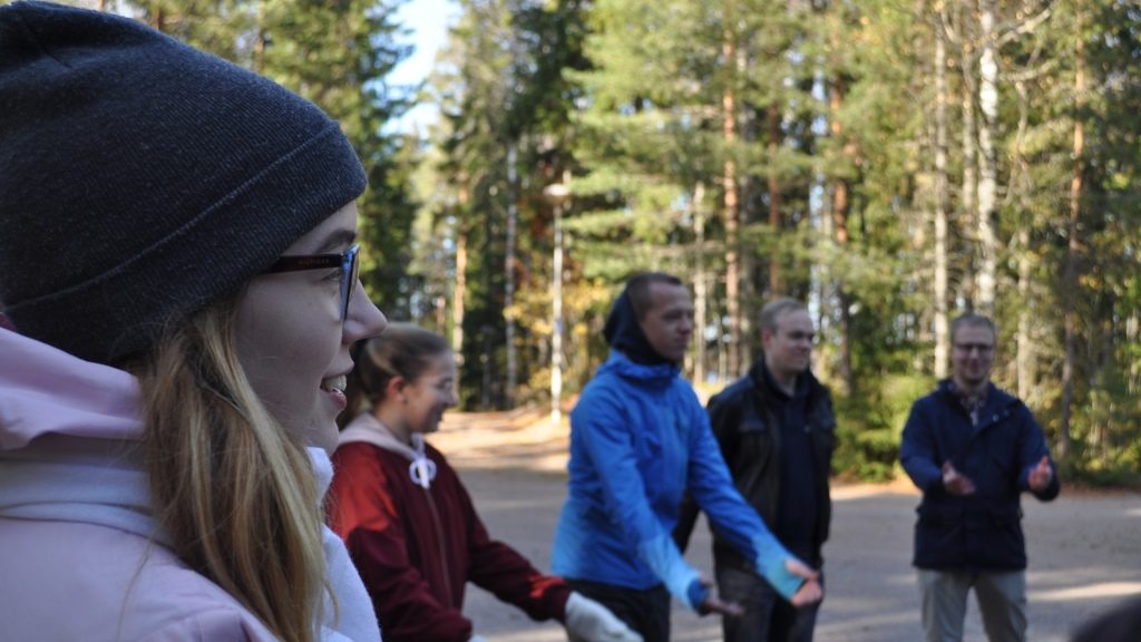 Lokakuinen Mäntsälä oli jo vilpoinen, mutta tunnelma lämmitti.