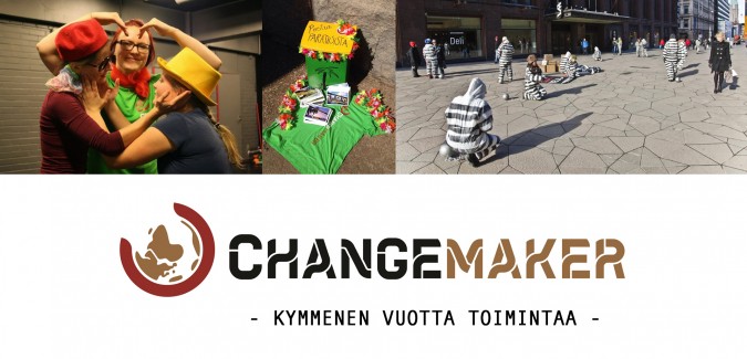 Kuvia Changemakertoiminnasta