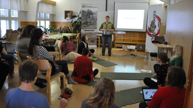 Changemaker-viikonloppu Kuopiossa huhtikuussa 2013