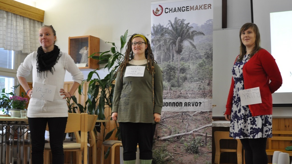 Changemaker-viikonloppu Kuopiossa huhtikuussa 2013