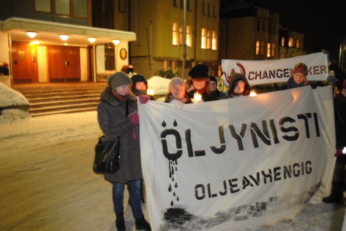 Kynttilämielenosoitus 30.1.2011