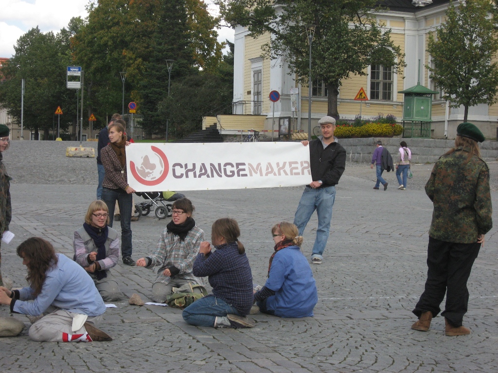 Changemaker-viikonloppu Tampereella 18.-20.9.2009