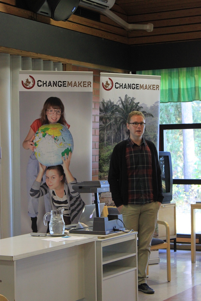 Changemaker-viikonloppu Jämsässä 7.-9.10.2011