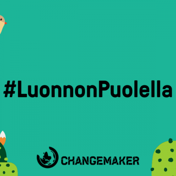 Kuvassa metsä ja metsän eläimiä sekä teksti #LuonnonPuolella.