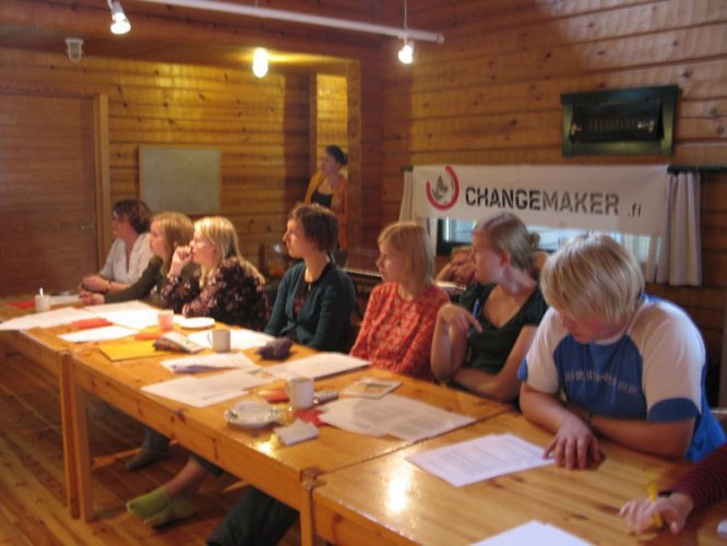 Kunstenniemen Changemaker-viikonloppu 18.-20.8.2006