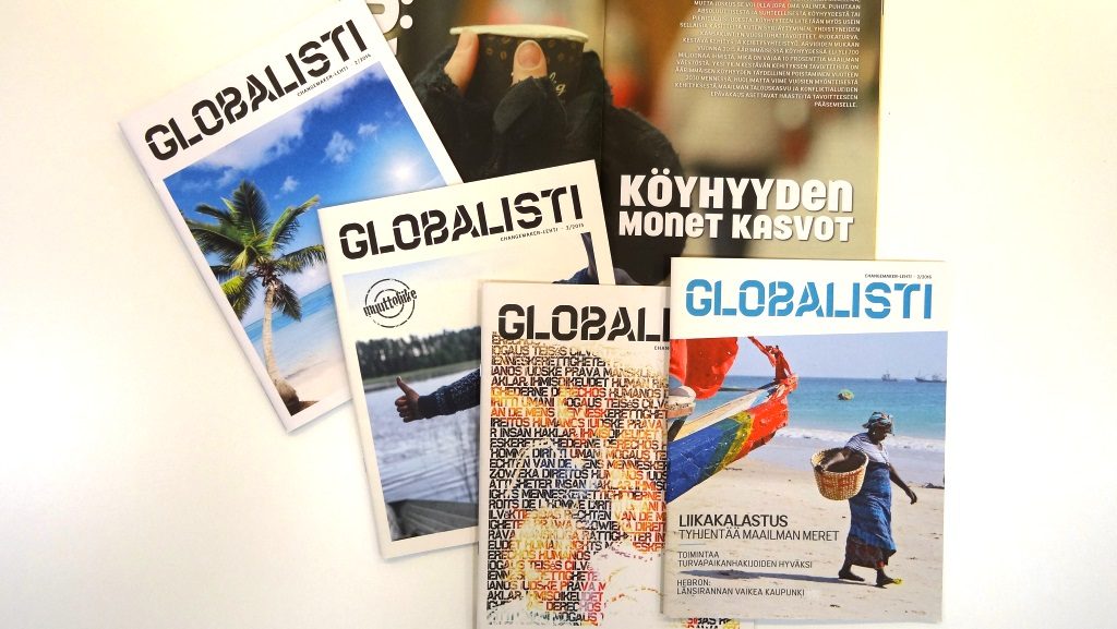 Globalisti-lehden kansia