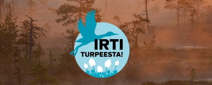 Irti turpeesta kampanjan logo.