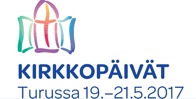Kirkkopäivät Turussa -logo