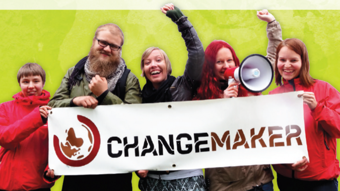 Maailmanmuuttajat ja Changemaker-banderolli