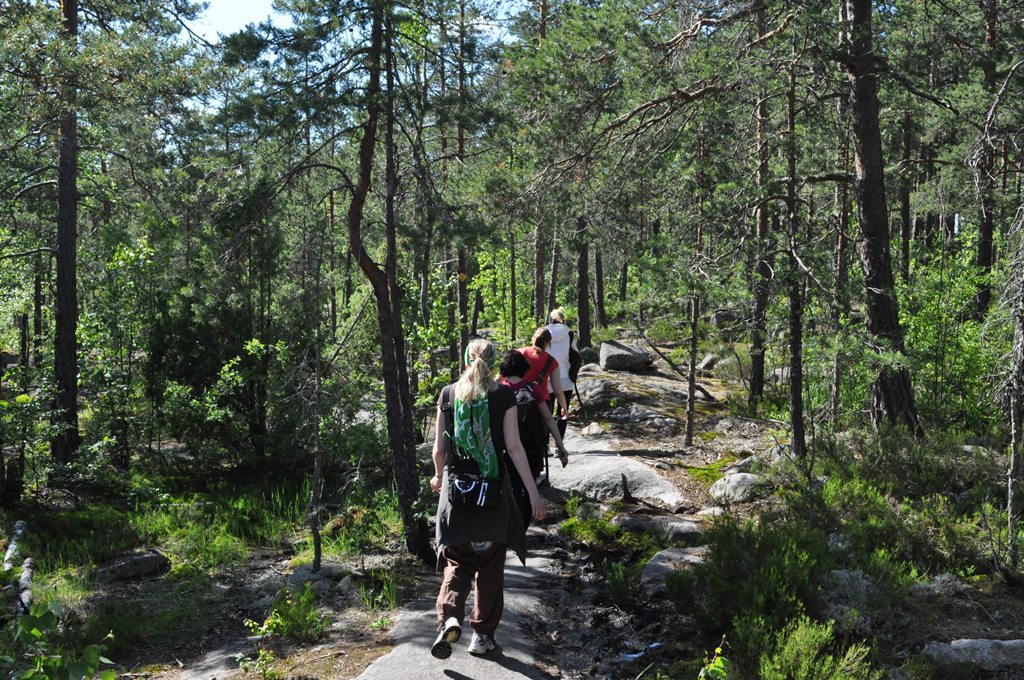 Kesällä 2012 Changemakerin ympäristöryhmä teki retken Nuuksioon.